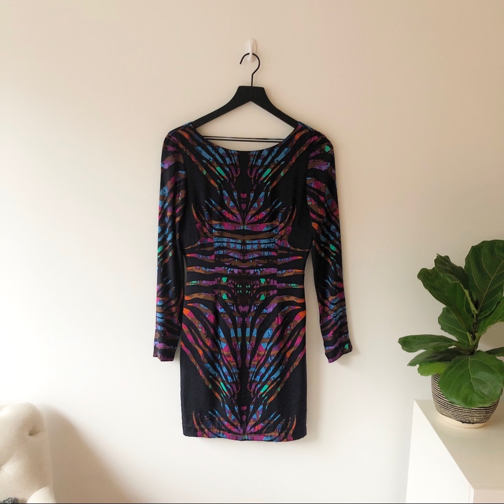 Mara Hoffman Printed Low Back Mini Dress